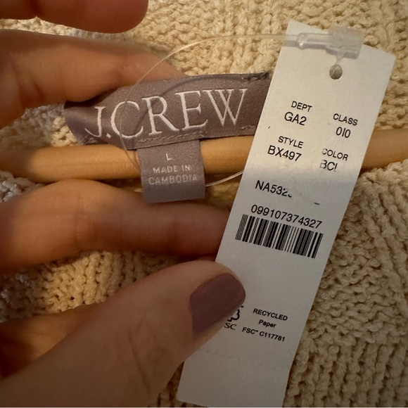 J. Crew • NWT • Relaxed crewneck sweater - Picture 5 of 10